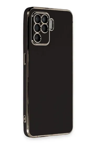 Newface Oppo Reno 5 Lite Kılıf Volet Silikon - Siyah resmi