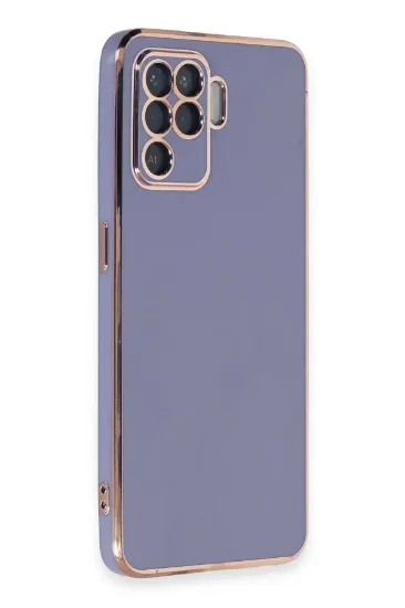 Newface Oppo Reno 5 Lite Kılıf Volet Silikon - Mavi resmi