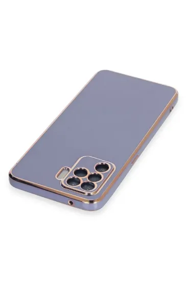 Newface Oppo Reno 5 Lite Kılıf Volet Silikon - Mavi resmi