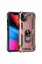 Newface iPhone 13 Kılıf Sofya Yüzüklü Silikon Kapak - Rose resmi