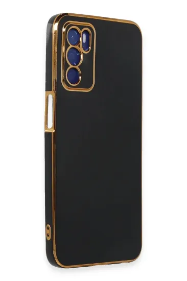 Newface Oppo A16 Kılıf Volet Silikon - Siyah resmi