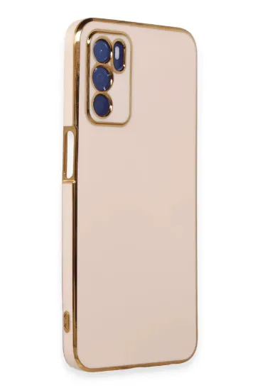 Newface Oppo A16 Kılıf Volet Silikon - Pembe resmi
