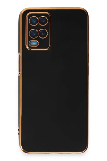 Newface Oppo A54 4G Kılıf Volet Silikon - Siyah resmi