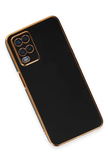 Newface Oppo A54 4G Kılıf Volet Silikon - Siyah resmi