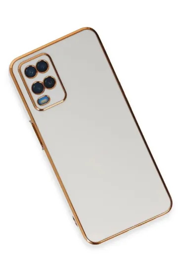 Newface Oppo A54 4G Kılıf Volet Silikon - Beyaz resmi