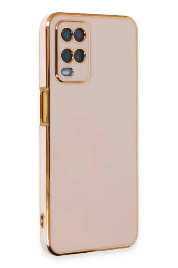 Newface Oppo A54 4G Kılıf Volet Silikon - Pembe resmi