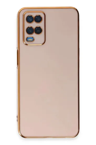 Newface Oppo A54 4G Kılıf Volet Silikon - Pembe resmi