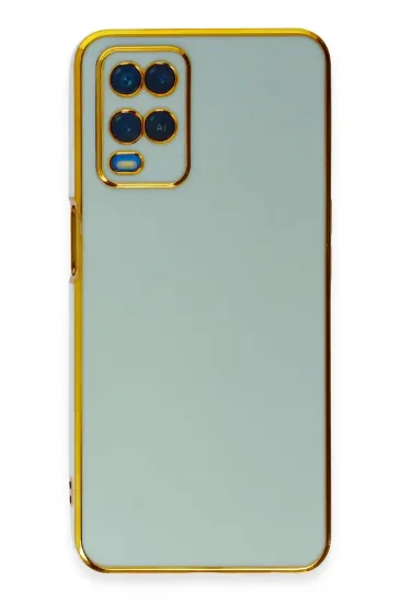 Newface Oppo A54 4G Kılıf Volet Silikon - Açık Yeşil resmi