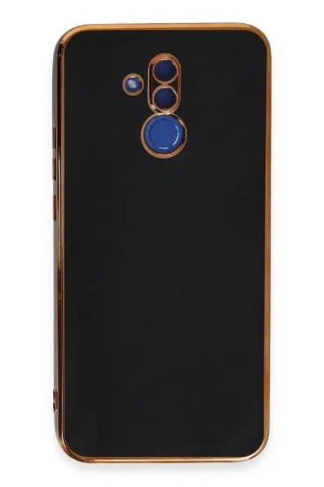 Newface Huawei Mate 20 Lite Kılıf Volet Silikon - Siyah resmi