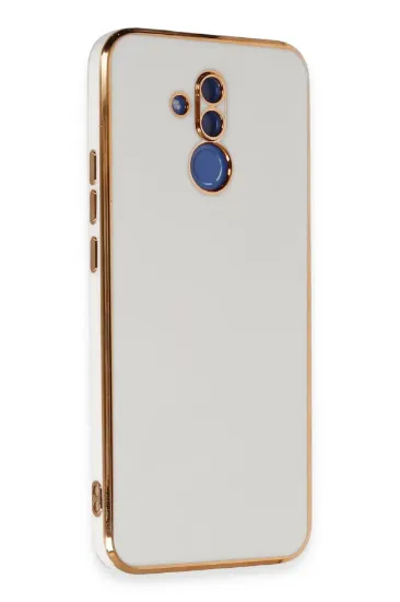 Newface Huawei Mate 20 Lite Kılıf Volet Silikon - Beyaz resmi
