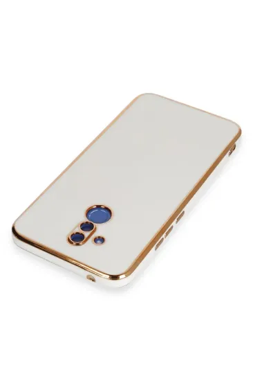 Newface Huawei Mate 20 Lite Kılıf Volet Silikon - Beyaz resmi