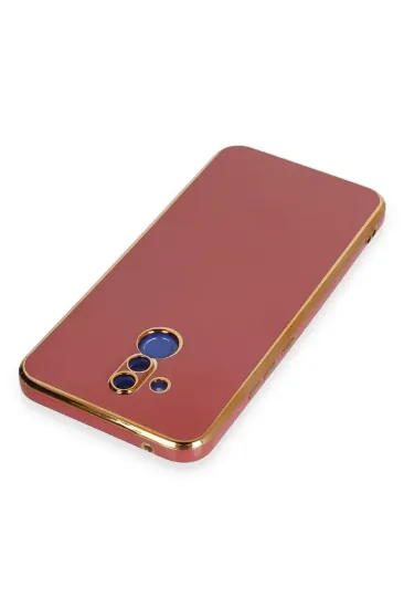 Newface Huawei Mate 20 Lite Kılıf Volet Silikon - Kırmızı resmi