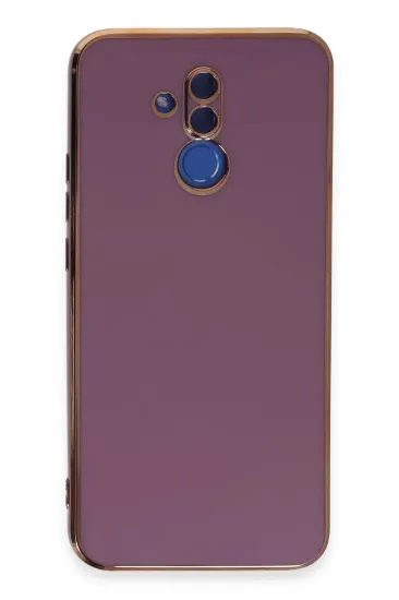 Newface Huawei Mate 20 Lite Kılıf Volet Silikon - Mor resmi