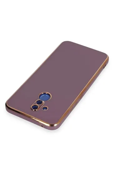 Newface Huawei Mate 20 Lite Kılıf Volet Silikon - Mor resmi