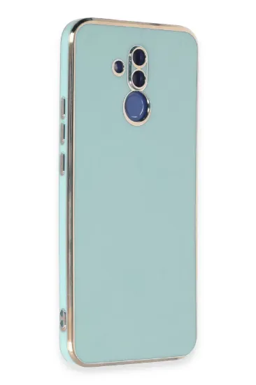 Newface Huawei Mate 20 Lite Kılıf Volet Silikon - Açık Yeşil resmi