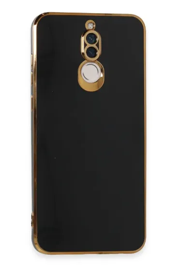 Newface Huawei Mate 10 Lite Kılıf Volet Silikon - Siyah resmi