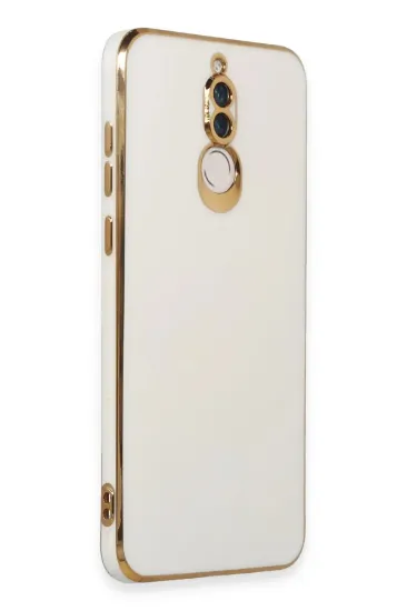 Newface Huawei Mate 10 Lite Kılıf Volet Silikon - Beyaz resmi