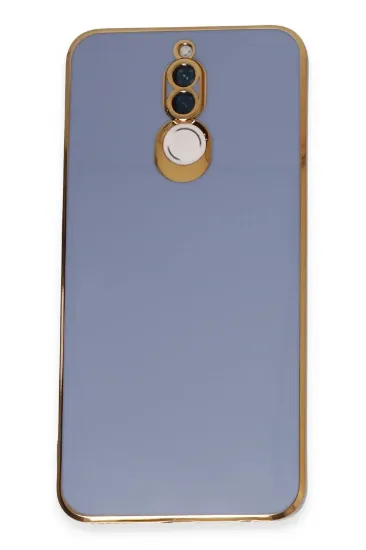 Newface Huawei Mate 10 Lite Kılıf Volet Silikon - Mavi resmi