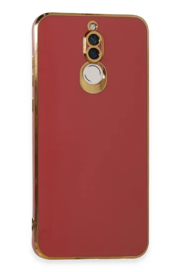 Newface Huawei Mate 10 Lite Kılıf Volet Silikon - Kırmızı resmi