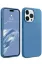 Newface iPhone 15 Pro Max Kılıf First Silikon - Mavi resmi