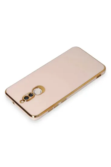 Newface Huawei Mate 10 Lite Kılıf Volet Silikon - Pembe resmi