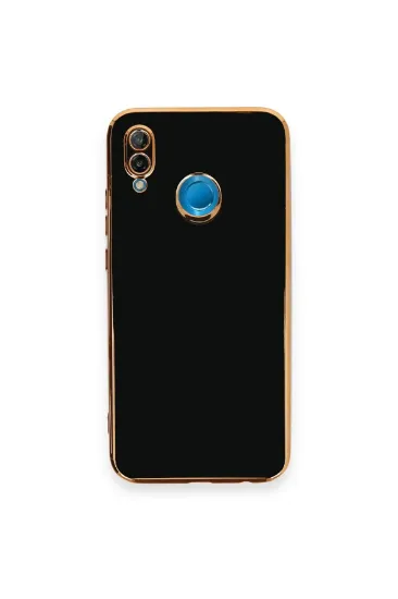 Newface Huawei P20 Lite Kılıf Volet Silikon - Siyah resmi