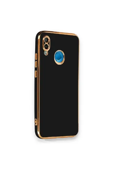 Newface Huawei P20 Lite Kılıf Volet Silikon - Siyah resmi