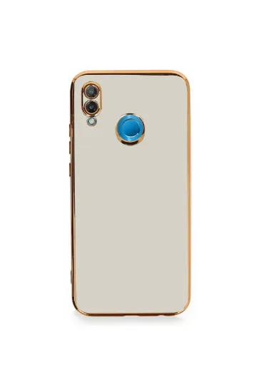 Newface Huawei P20 Lite Kılıf Volet Silikon - Beyaz resmi