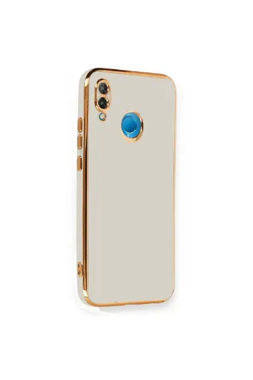 Newface Huawei P20 Lite Kılıf Volet Silikon - Beyaz resmi