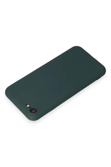 Newface iPhone 7 Kılıf First Silikon - Koyu Yeşil resmi