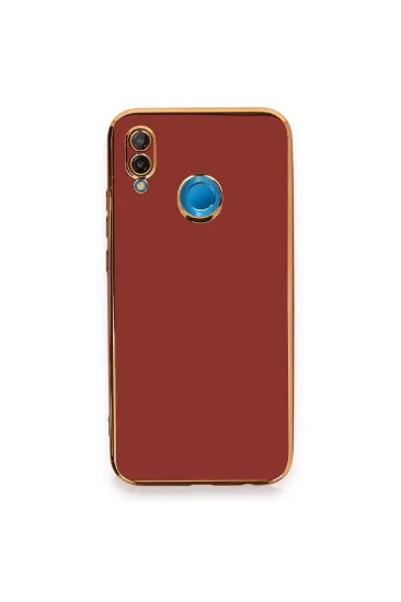 Newface Huawei P20 Lite Kılıf Volet Silikon - Kırmızı resmi