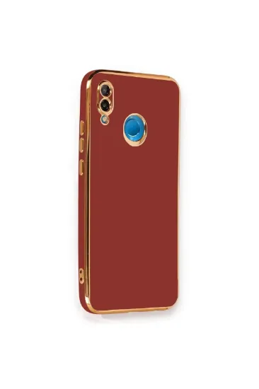 Newface Huawei P20 Lite Kılıf Volet Silikon - Kırmızı resmi