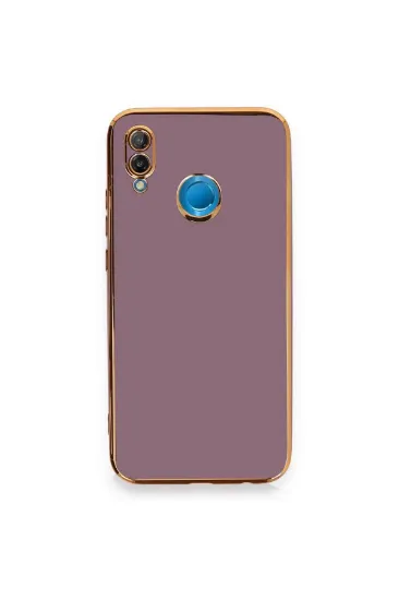 Newface Huawei P20 Lite Kılıf Volet Silikon - Mor resmi