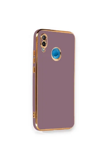 Newface Huawei P20 Lite Kılıf Volet Silikon - Mor resmi