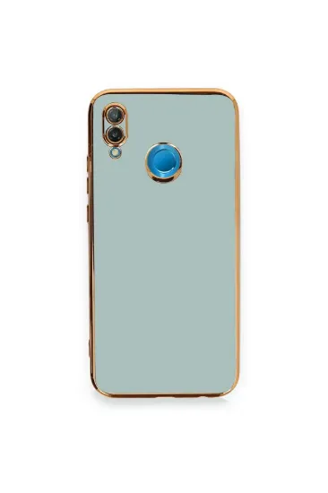 Newface Huawei P20 Lite Kılıf Volet Silikon - Açık Yeşil resmi