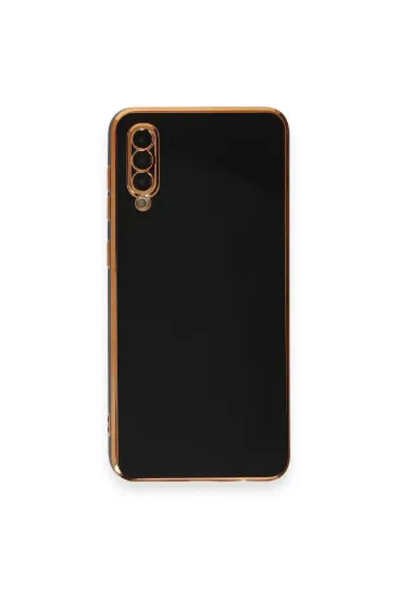 Newface Samsung Galaxy A70 Kılıf Volet Silikon - Siyah resmi