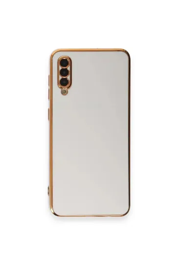 Newface Samsung Galaxy A70 Kılıf Volet Silikon - Beyaz resmi