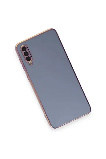 Newface Samsung Galaxy A70 Kılıf Volet Silikon - Mavi resmi