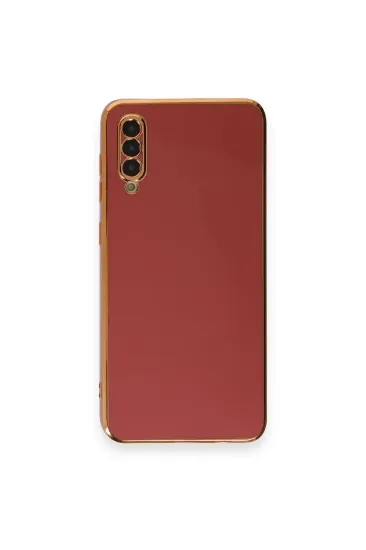 Newface Samsung Galaxy A70 Kılıf Volet Silikon - Kırmızı resmi