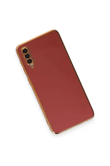 Newface Samsung Galaxy A70 Kılıf Volet Silikon - Kırmızı resmi