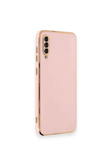 Newface Samsung Galaxy A70 Kılıf Volet Silikon - Pembe resmi