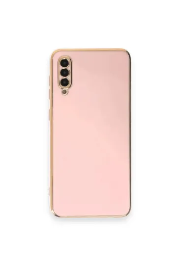Newface Samsung Galaxy A70 Kılıf Volet Silikon - Pembe resmi