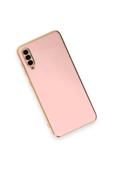 Newface Samsung Galaxy A70 Kılıf Volet Silikon - Pembe resmi