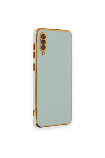 Newface Samsung Galaxy A70 Kılıf Volet Silikon - Açık Yeşil resmi