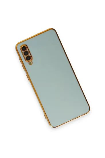 Newface Samsung Galaxy A70 Kılıf Volet Silikon - Açık Yeşil resmi