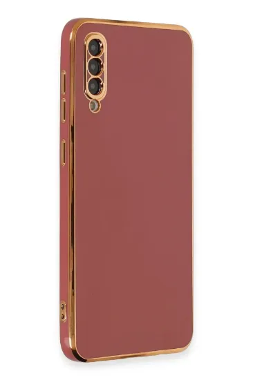 Newface Samsung Galaxy A50 Kılıf Volet Silikon - Kırmızı resmi