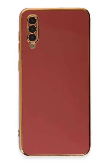 Newface Samsung Galaxy A50 Kılıf Volet Silikon - Kırmızı resmi