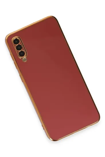 Newface Samsung Galaxy A50 Kılıf Volet Silikon - Kırmızı resmi
