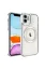 Newface iPhone 11 Kılıf Kross Magneticsafe Kapak - Titan Gri resmi