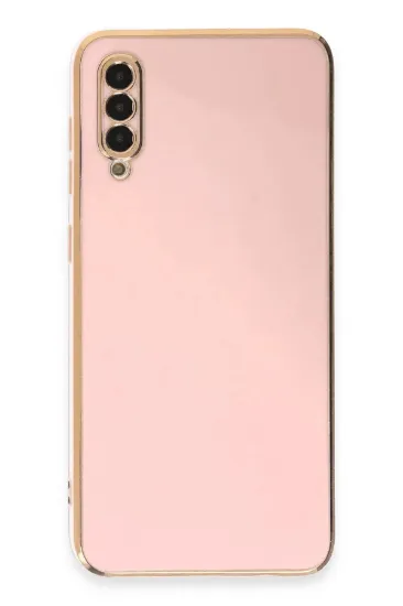 Newface Samsung Galaxy A50 Kılıf Volet Silikon - Pembe resmi